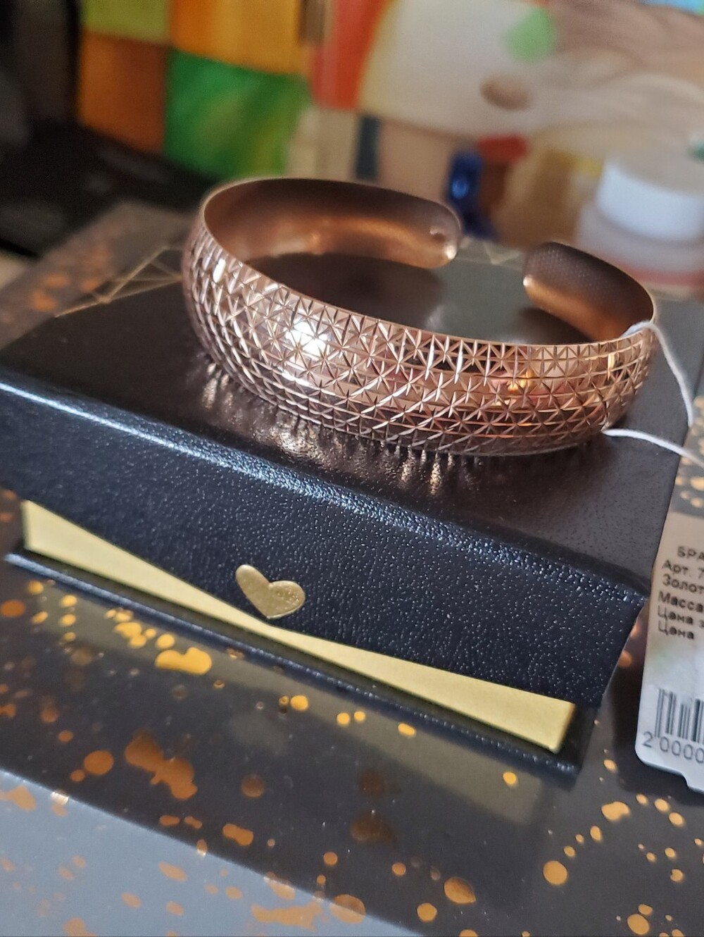 585 Gold Bangle - Picture 7 of 10